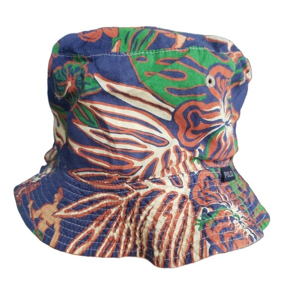 Polo Ralph Lauren Bucket Hat Hawaii Vintage Large 90s Y2k L Lightweight Packable